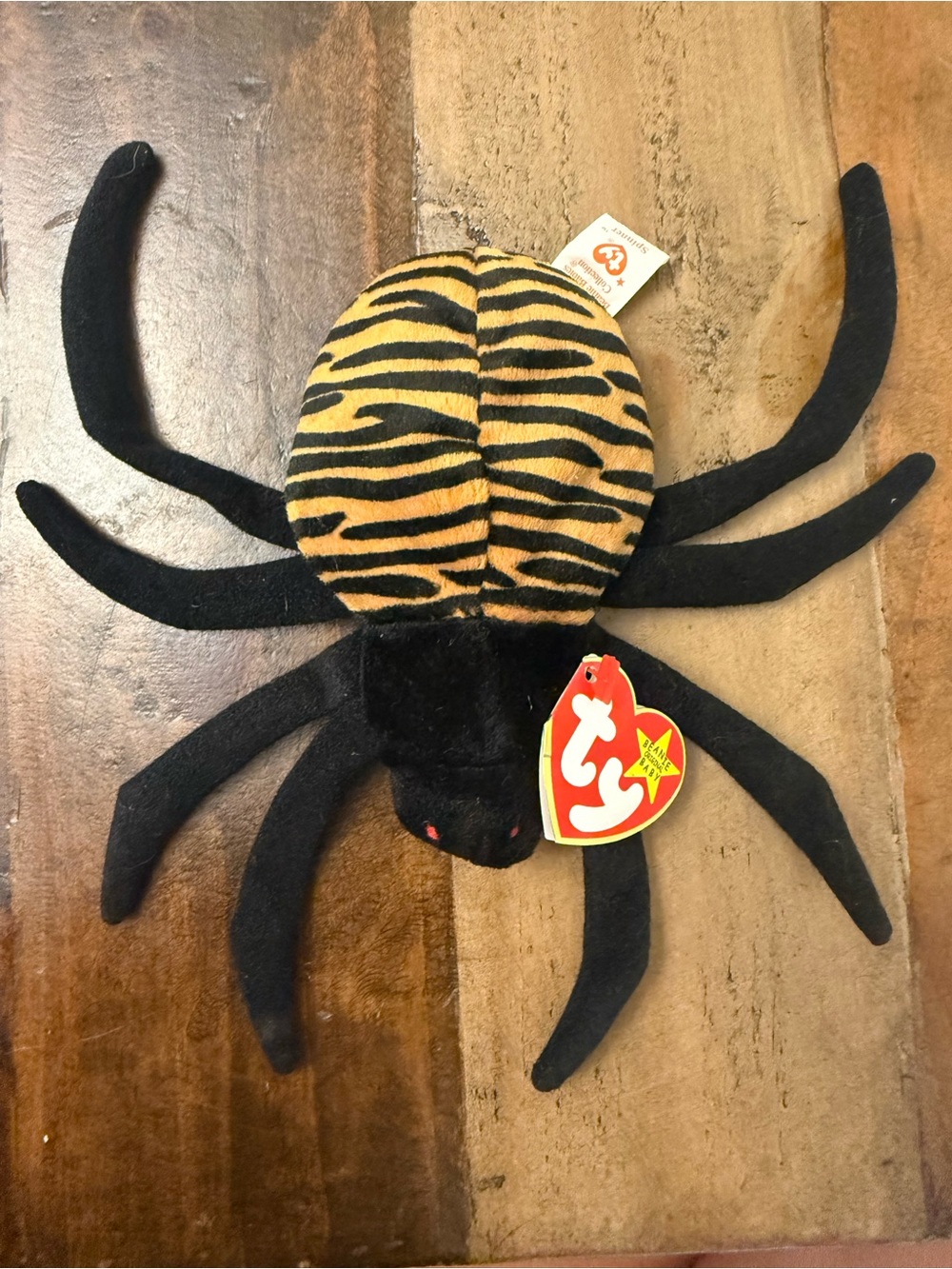 Ty Beanie Babies 1996 Spinner Spider